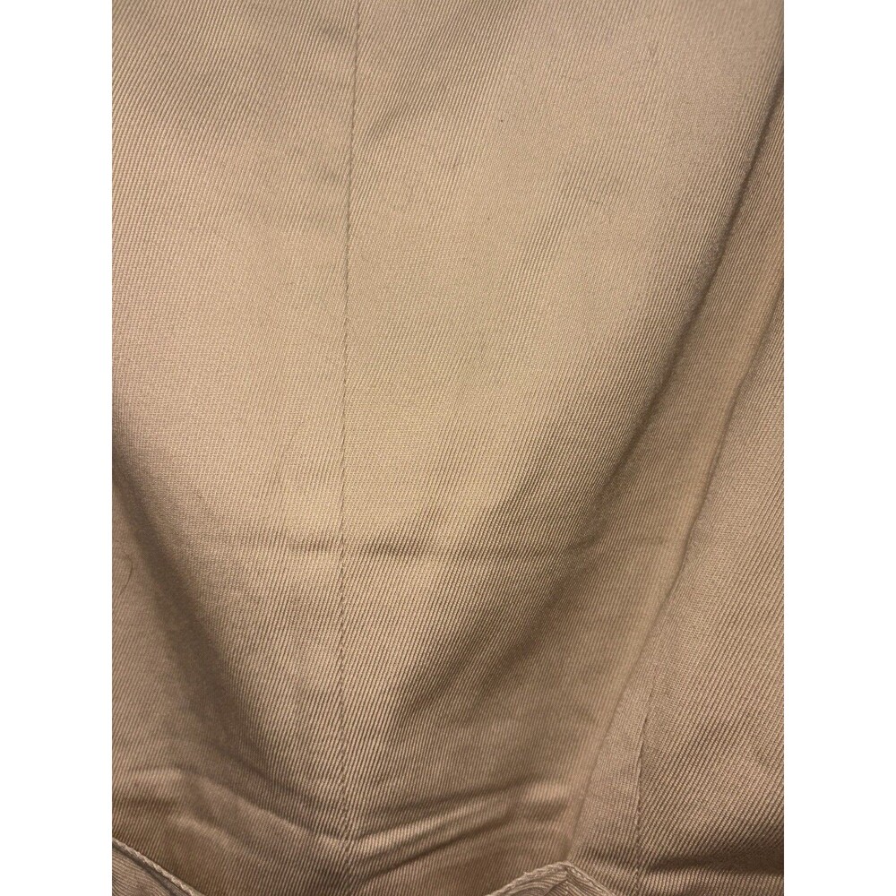 RALPH LAUREN Equestrian Double Breast Vest Size 10 Beige Horse Riding Bridgerton - Picture 9 of 9